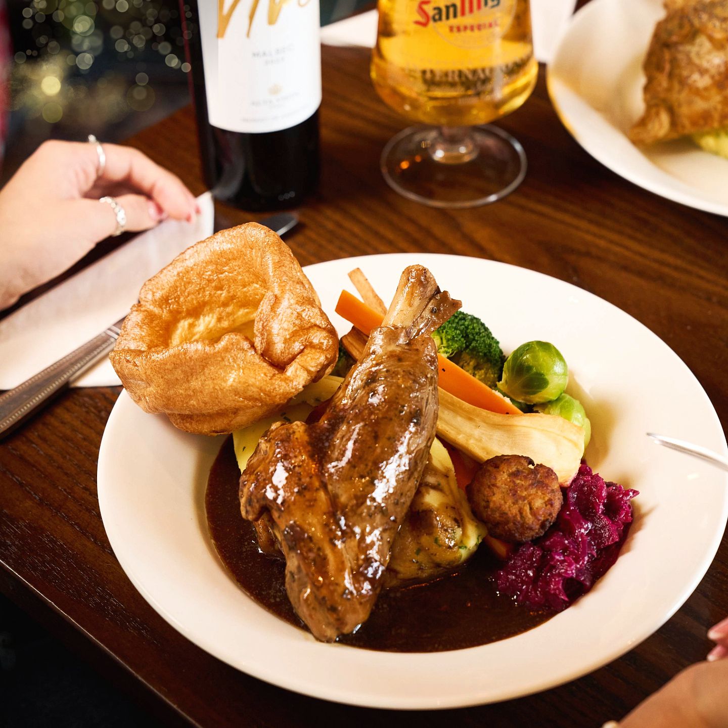 Christmas Day 2025 Lunch, Dinner & Dining at The Fox & Hounds Hotel in Cardiff